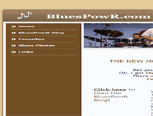 Tablet Screenshot of bluespowr.com